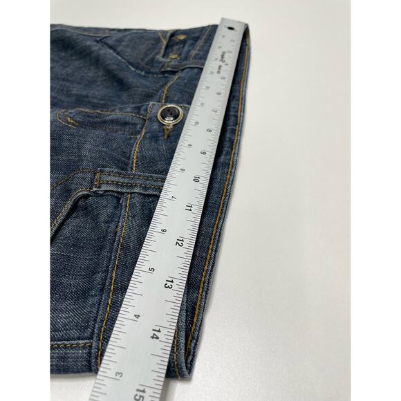 Miss Anna Jeans Paris Designer Low Rise Straight Leg size France 38 US 8 - Picture 13 of 16